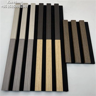 Akustické MDF lamelové stěnové panely Home Interior