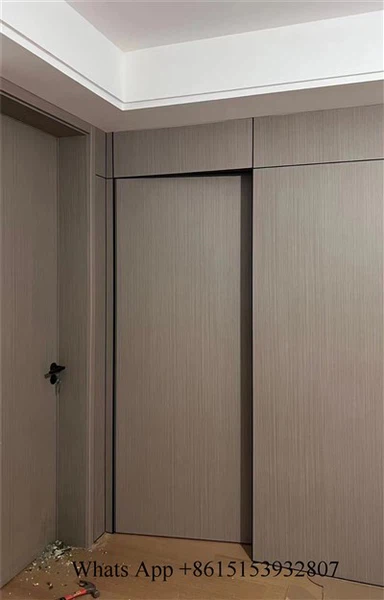 Neviditelné dveře Stěnový panel Dveřní panel Lamely Wall Panel Dveře