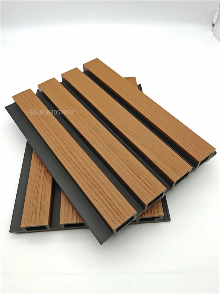 3d Slat Wall Panel WPC Acoustic3D Wall Panel