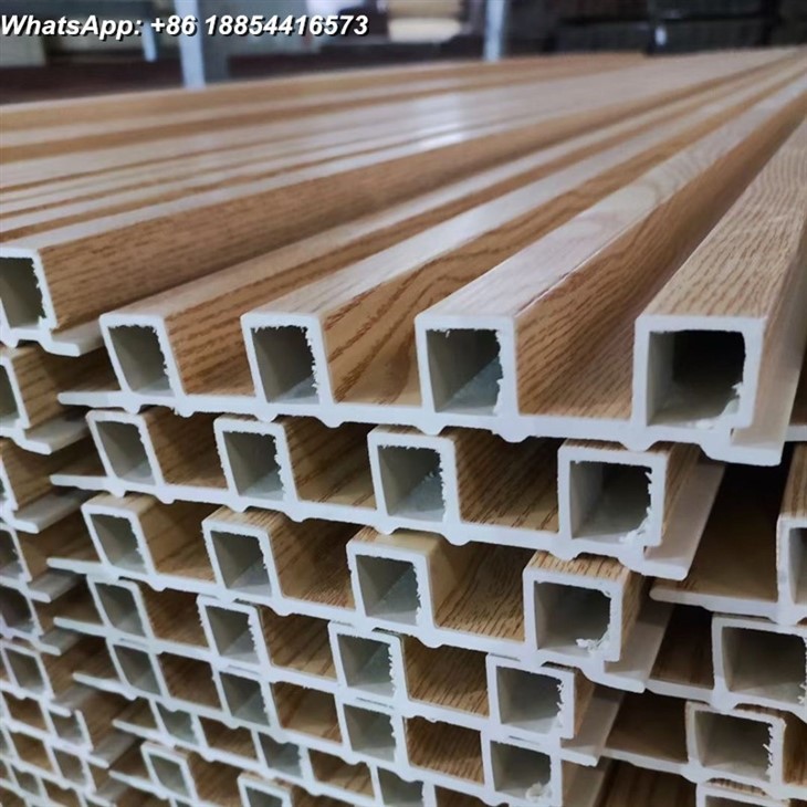 WPC Slat Wall Panel Wood Plastic Composite Fluted PVC Cladding Wall Panel